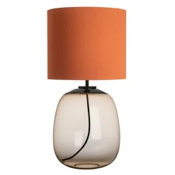 Bordlamper|Lamper Fra Hadeland Glassverk>HADELAND GLASSVERK Austra Bordlampe Kakao