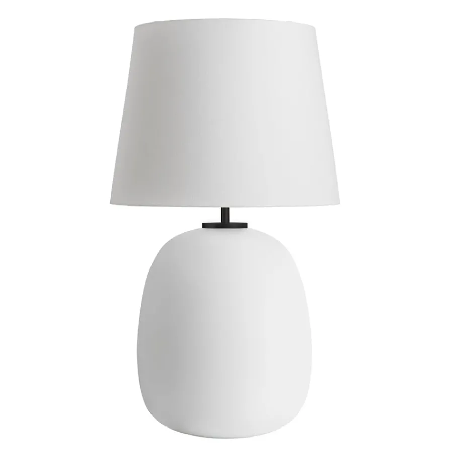 Bordlamper|Lamper Fra Hadeland Glassverk>HADELAND GLASSVERK Austra Bordlampe Matt Hvit