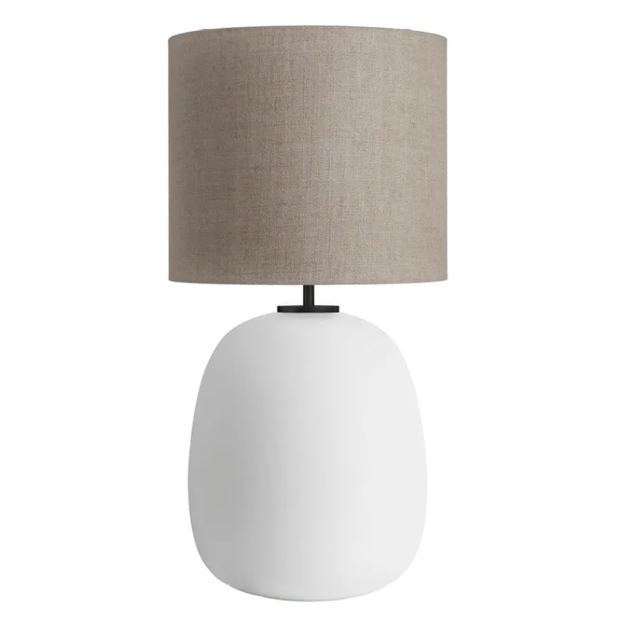Bordlamper|Lamper Fra Hadeland Glassverk>HADELAND GLASSVERK Austra Bordlampe Matt Hvit