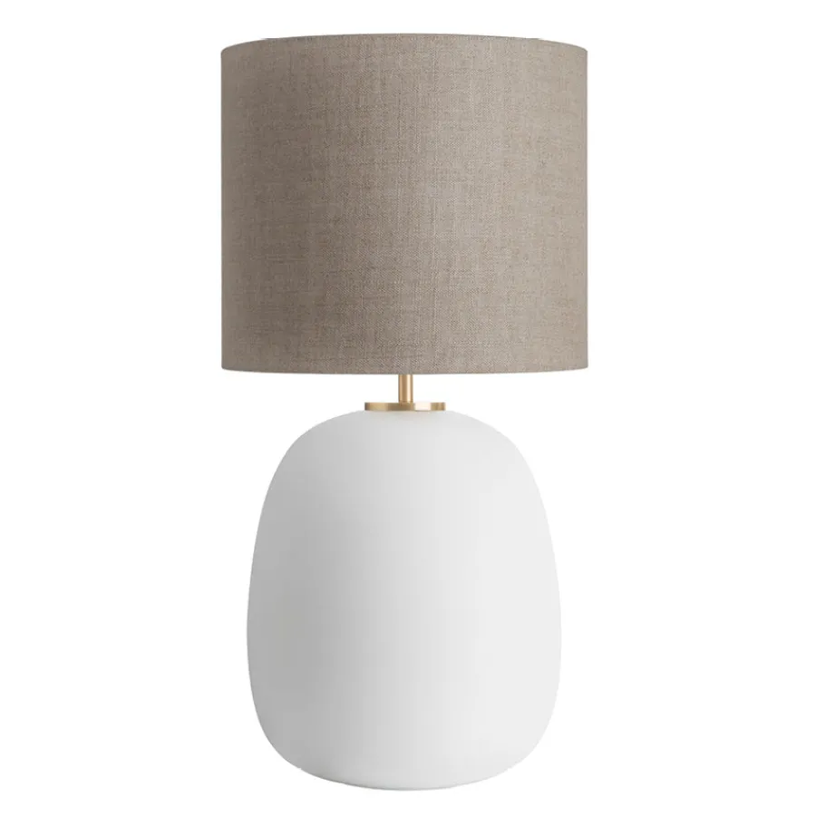 Bordlamper|Lamper Fra Hadeland Glassverk>HADELAND GLASSVERK Austra Bordlampe Matt Hvit