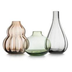 Dekor|Vaser>HADELAND GLASSVERK Blom Minivaser 3pk