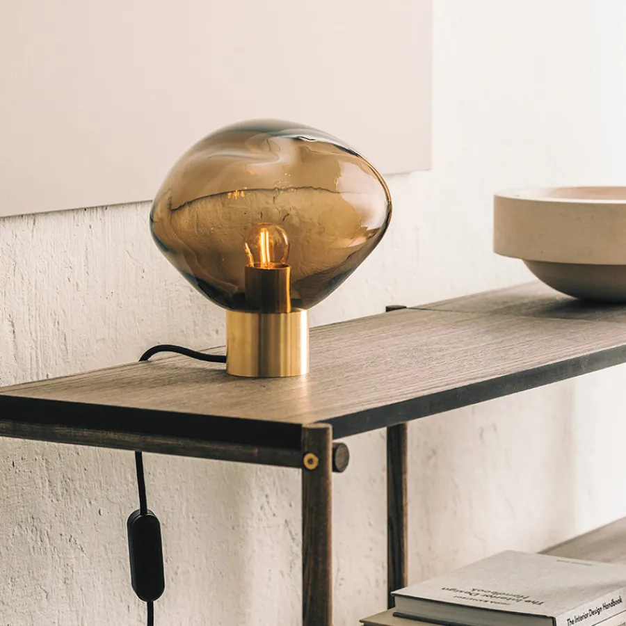 Bordlamper|Lamper Fra Hadeland Glassverk>HADELAND GLASSVERK Crystal Stone Bordlampe