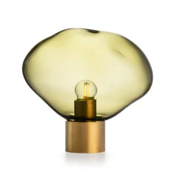 Bordlamper|Lamper Fra Hadeland Glassverk>HADELAND GLASSVERK Crystal Stone Bordlampe