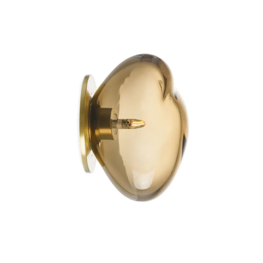 Vegglamper|Lamper Fra Hadeland Glassverk>HADELAND GLASSVERK Crystal Stone Vegglampe