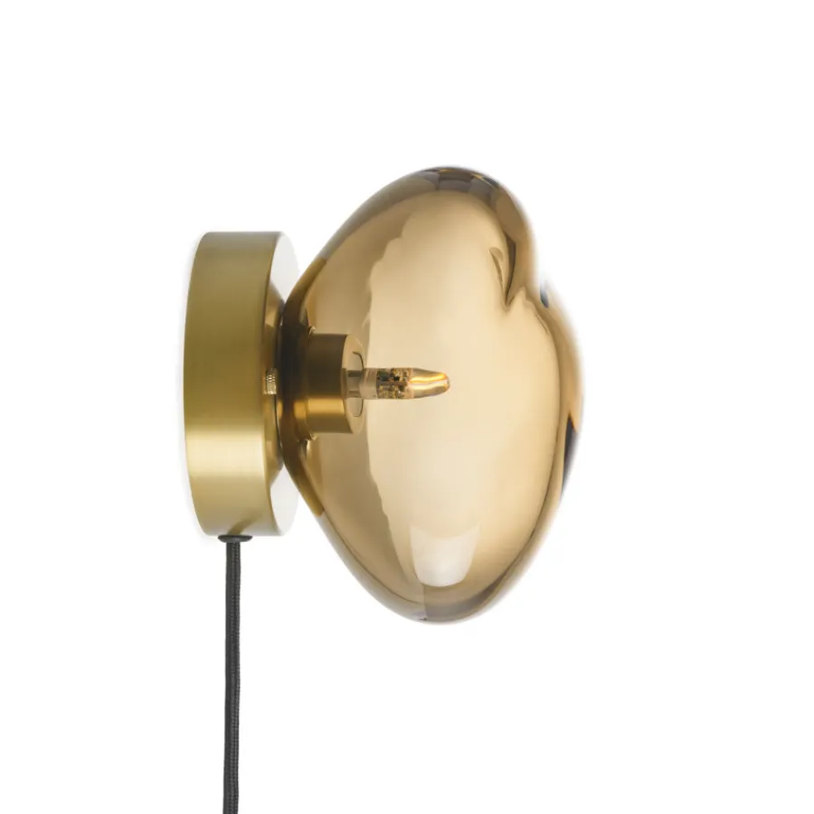 Vegglamper|Lamper Fra Hadeland Glassverk>HADELAND GLASSVERK Crystal Stone Vegglampe