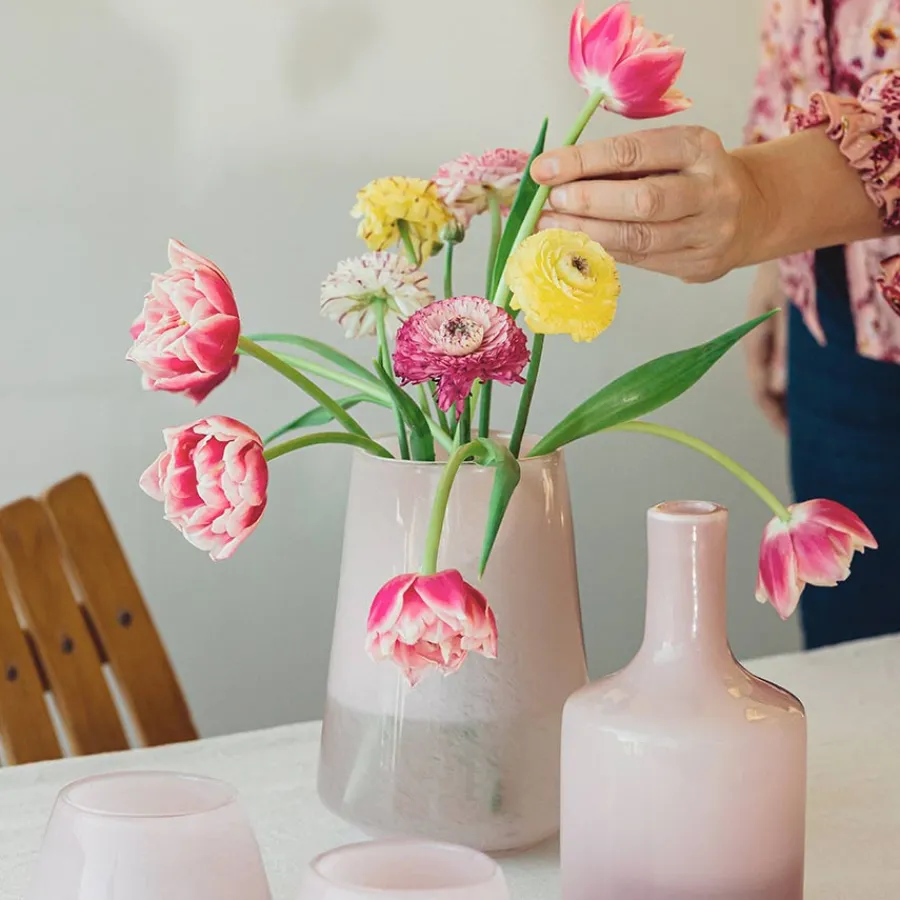 Dekor|Vaser>HADELAND GLASSVERK Dugg Vase 20cm Rosa