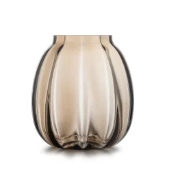 Dekor|Vaser>HADELAND GLASSVERK Ella Vase Kakao 22cm