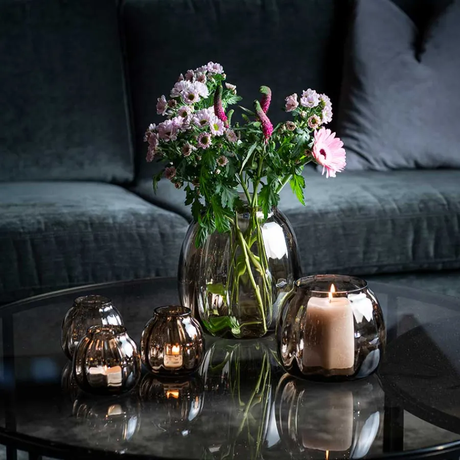 Dekor|Vaser>HADELAND GLASSVERK Ella Vase Kakao 22cm