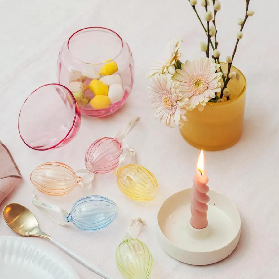 Dekor>HADELAND GLASSVERK Glassegg Oppheng Optikk 5pk