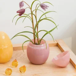Dekor>HADELAND GLASSVERK Glassegg Opal Rosa