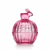 Skåler>HADELAND GLASSVERK Glasskål m/Lokk Hare Rosa 12,5cm
