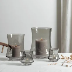 Dekor|Lys>HADELAND GLASSVERK Hanabi Stormlykt 25,5cm
