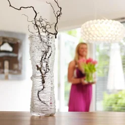 Dekor|Vaser>HADELAND GLASSVERK Kokong vase 53cm
