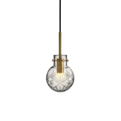 Taklamper|Lamper Fra Hadeland Glassverk>HADELAND GLASSVERK Krystallkule Taklampe