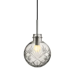 Taklamper|Lamper Fra Hadeland Glassverk>HADELAND GLASSVERK Krystallkule Taklampe