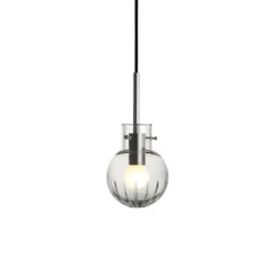 Taklamper|Lamper Fra Hadeland Glassverk>HADELAND GLASSVERK Krystallkule Taklampe Stor Stjerne Klar