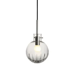 Taklamper|Lamper Fra Hadeland Glassverk>HADELAND GLASSVERK Krystallkule Taklampe Stor Stjerne Klar