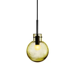 Lamper Fra Hadeland Glassverk|Taklamper>HADELAND GLASSVERK Krystallkule Taklampe Soda Oliven
