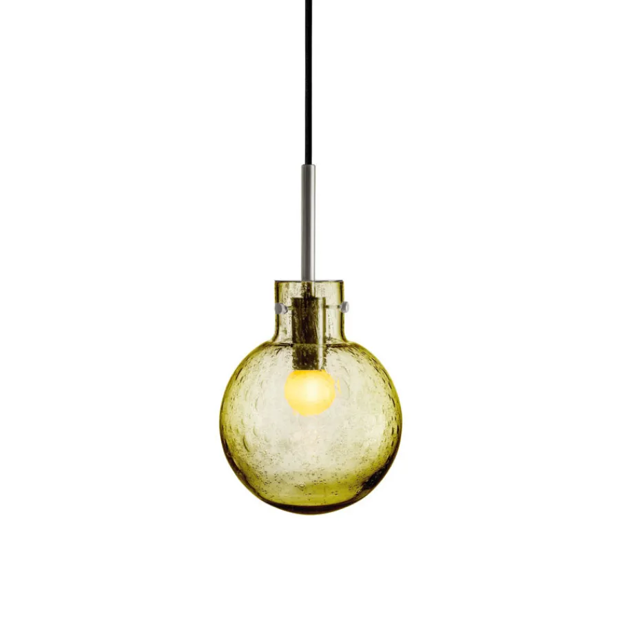Lamper Fra Hadeland Glassverk|Taklamper>HADELAND GLASSVERK Krystallkule Taklampe Soda Oliven