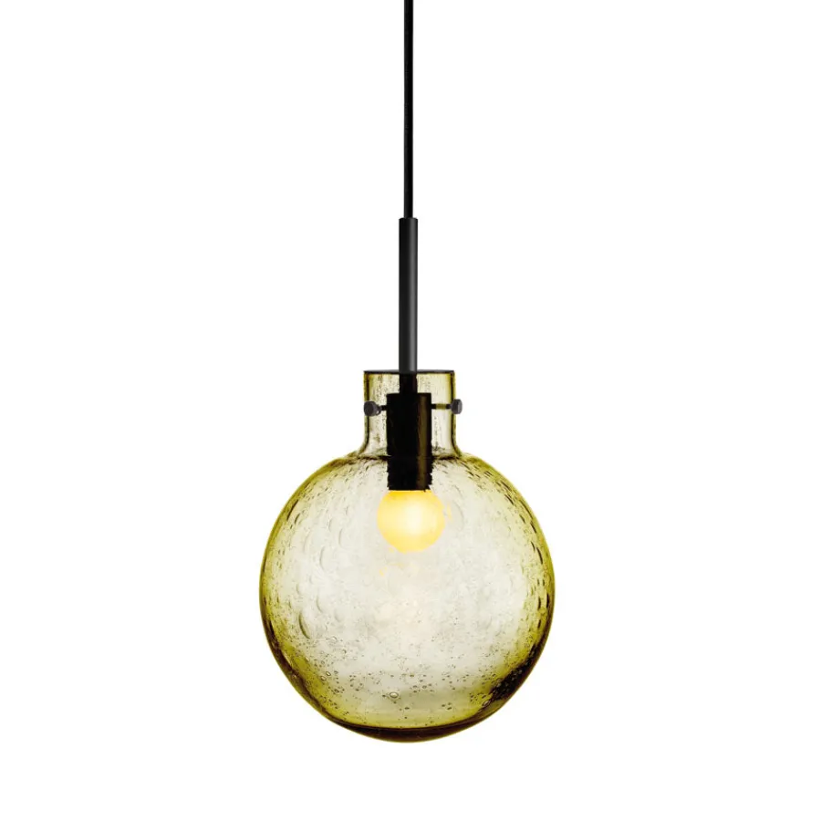 Lamper Fra Hadeland Glassverk|Taklamper>HADELAND GLASSVERK Krystallkule Taklampe Soda Oliven