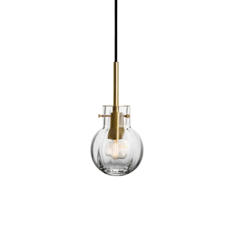 Taklamper|Lamper Fra Hadeland Glassverk>HADELAND GLASSVERK Krystallkule Lampe