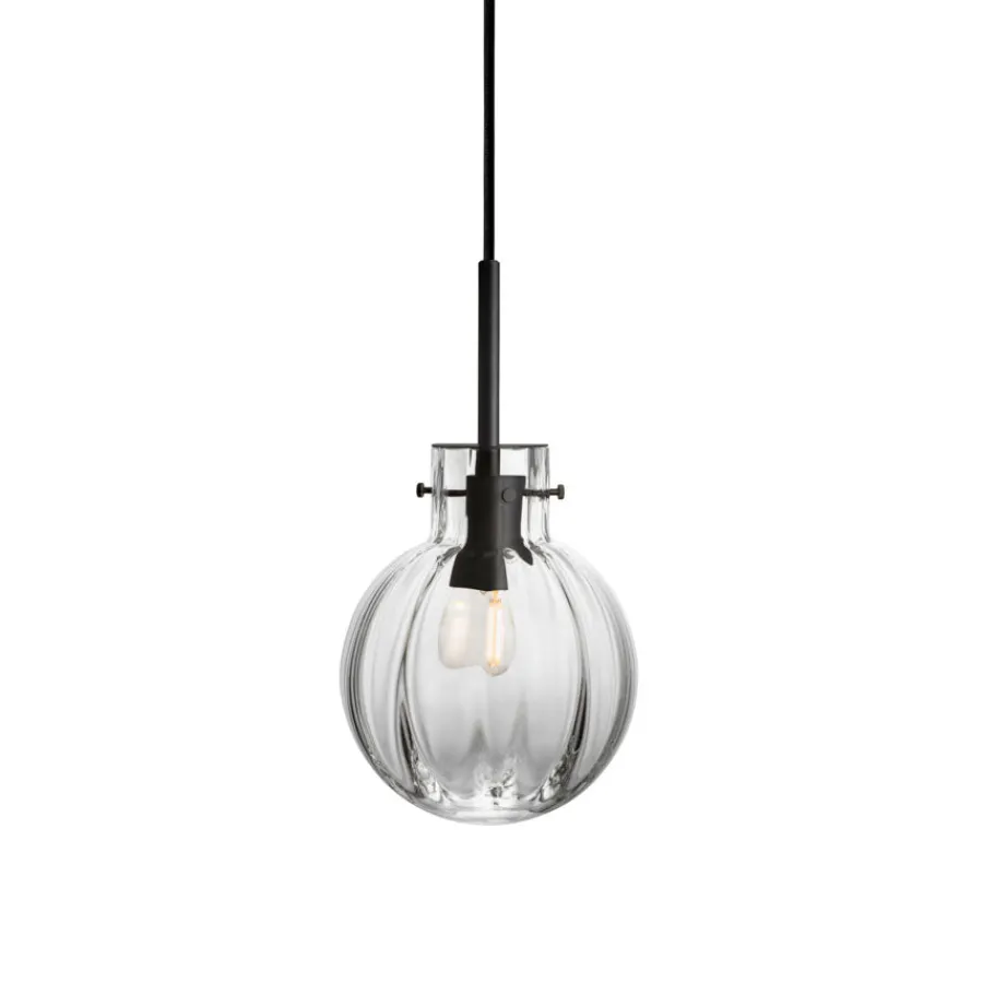 Taklamper|Lamper Fra Hadeland Glassverk>HADELAND GLASSVERK Krystallkule Lampe