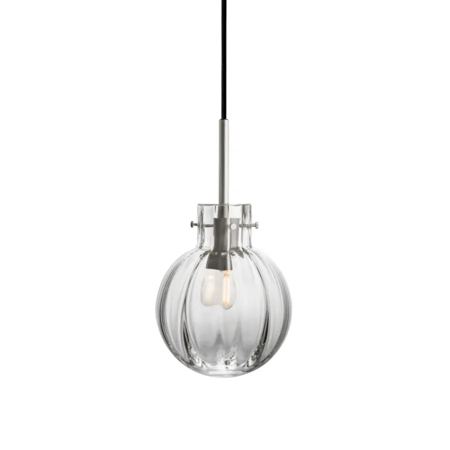 Taklamper|Lamper Fra Hadeland Glassverk>HADELAND GLASSVERK Krystallkule Lampe