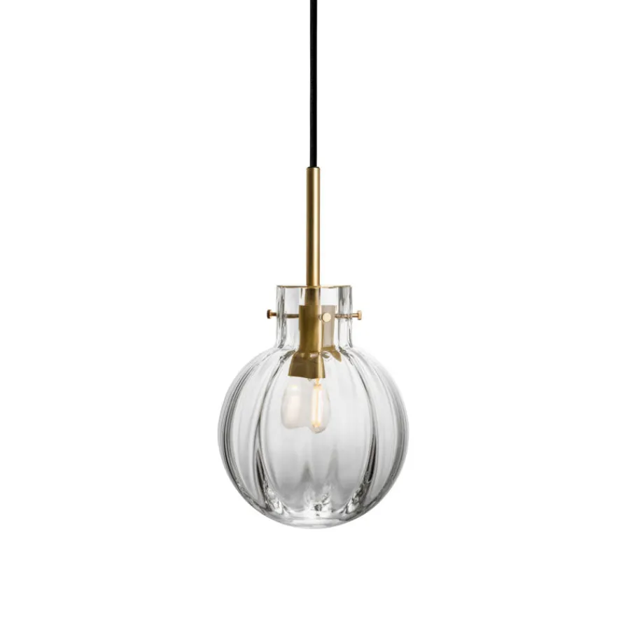 Taklamper|Lamper Fra Hadeland Glassverk>HADELAND GLASSVERK Krystallkule Lampe