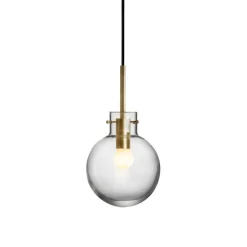 Taklamper|Lamper Fra Hadeland Glassverk>HADELAND GLASSVERK Krystallkule Taklampe