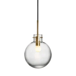 Taklamper|Lamper Fra Hadeland Glassverk>HADELAND GLASSVERK Krystallkule Taklampe