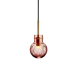 Taklamper|Lamper Fra Hadeland Glassverk>HADELAND GLASSVERK Krystallkule Taklampe