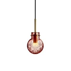 Taklamper|Lamper Fra Hadeland Glassverk>HADELAND GLASSVERK Krystallkule Taklampe