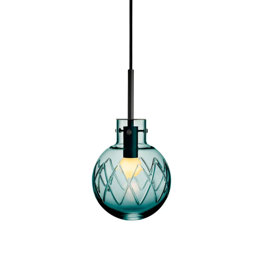 Taklamper|Lamper Fra Hadeland Glassverk>HADELAND GLASSVERK Krystallkule Lampe