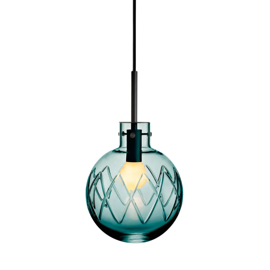 Taklamper|Lamper Fra Hadeland Glassverk>HADELAND GLASSVERK Krystallkule Lampe