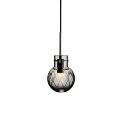 Taklamper|Lamper Fra Hadeland Glassverk>HADELAND GLASSVERK Krystallkule Taklampe