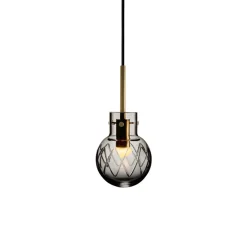 Taklamper|Lamper Fra Hadeland Glassverk>HADELAND GLASSVERK Krystallkule Taklampe
