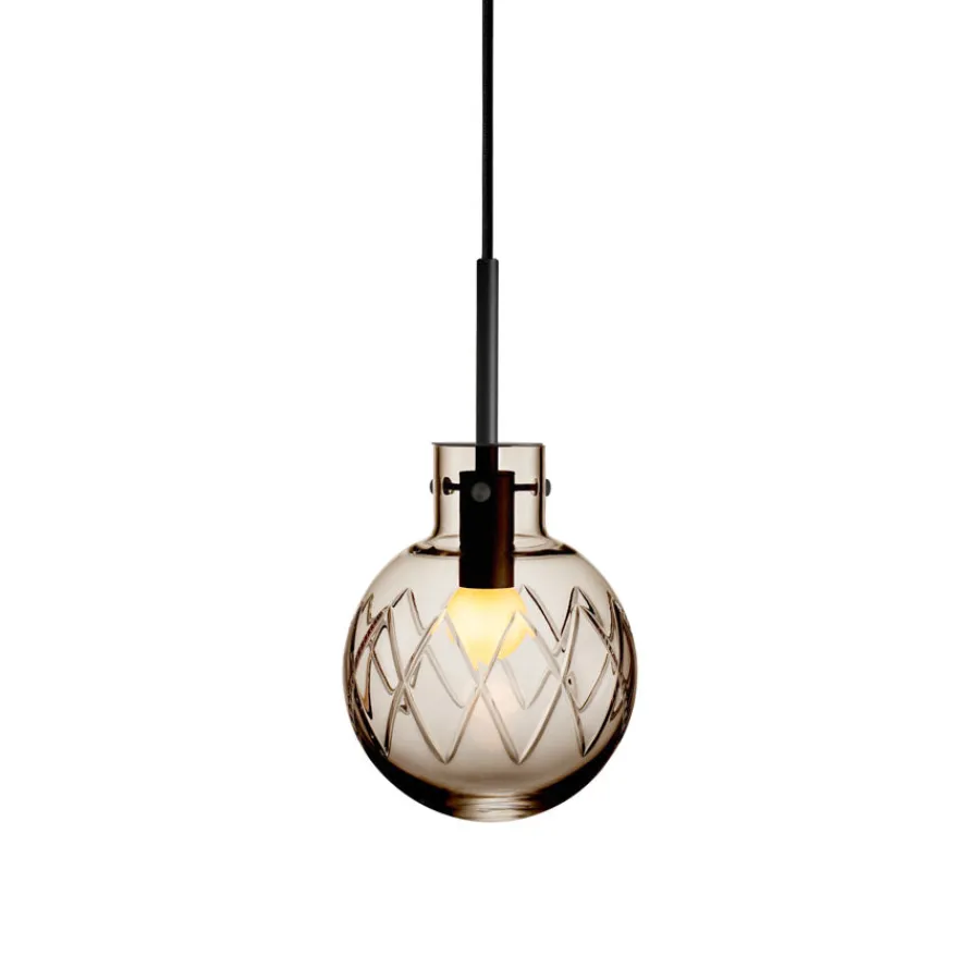 Taklamper|Lamper Fra Hadeland Glassverk>HADELAND GLASSVERK Krystallkule Taklampe