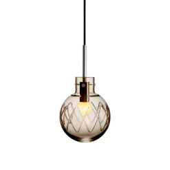 Taklamper|Lamper Fra Hadeland Glassverk>HADELAND GLASSVERK Krystallkule Taklampe