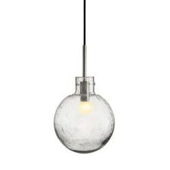 Taklamper|Lamper Fra Hadeland Glassverk>HADELAND GLASSVERK Krystallkule Taklampe Soda Klar