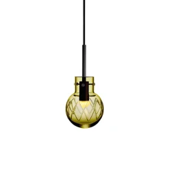 Taklamper|Lamper Fra Hadeland Glassverk>HADELAND GLASSVERK Krystallkule Taklampe