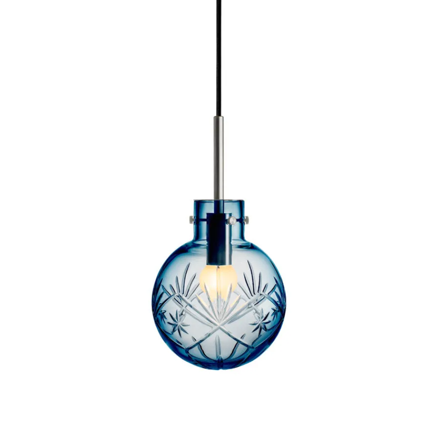 Taklamper|Lamper Fra Hadeland Glassverk>HADELAND GLASSVERK Krystallkule Taklampe