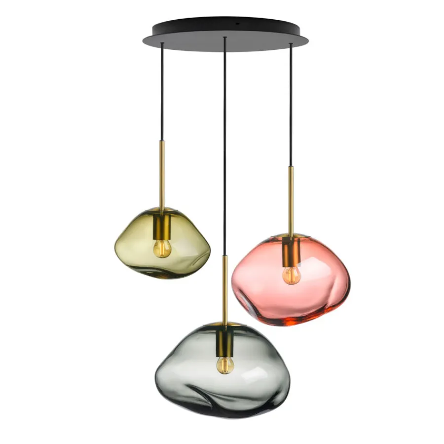 Anbefalte Kombinasjoner|Taklamper>HADELAND GLASSVERK Munnblåst Crystal Stone