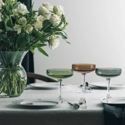 Champagne>HADELAND GLASSVERK Odyssé Cavaskål Oliven 25cl 2pk