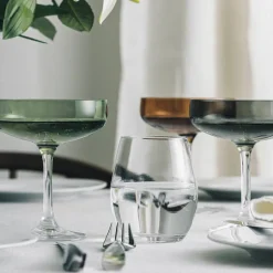 Champagne>HADELAND GLASSVERK Odyssé Cavaskål Kakao 25cl 2pk