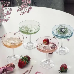 Champagne>HADELAND GLASSVERK Odyssé Cavaskål Rosa 25cl 2pk