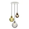 Taklamper|Lamper Fra Hadeland Glassverk>HADELAND GLASSVERK Rav Taklampe Krystallkule 3 stk