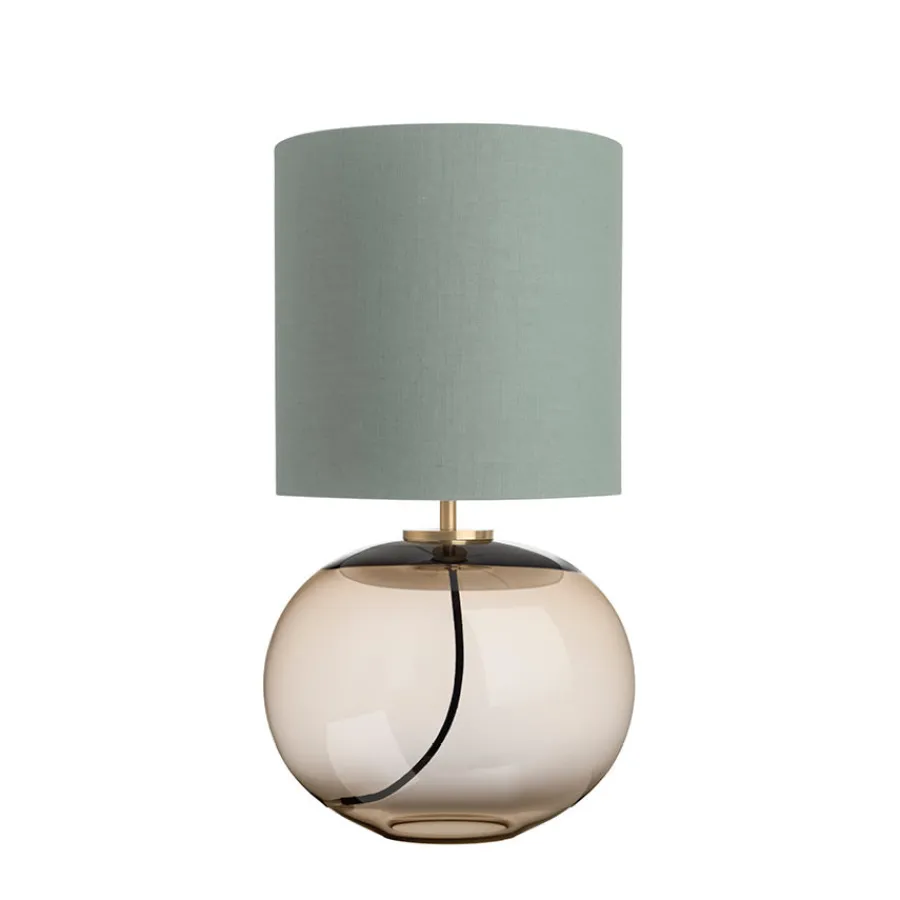 Bordlamper|Lamper Fra Hadeland Glassverk>HADELAND GLASSVERK Senja Bordlampe Kakao