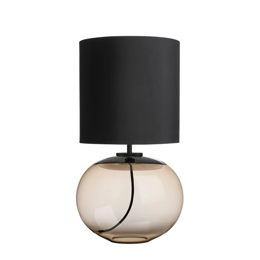 Bordlamper|Lamper Fra Hadeland Glassverk>HADELAND GLASSVERK Senja Bordlampe Kakao