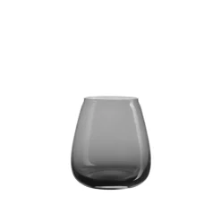 Dekor|Vaser>HADELAND GLASSVERK Siccori Vase 11cm Røkgrå