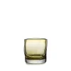 Dekor|Lys>HADELAND GLASSVERK Sine Vase / Lyslykt 12,5 x10,5cm Oliven